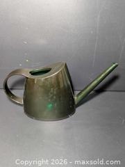 MaxSold Auction: Green Plastic Watering Can with Long Narrow Spout - Ottawa (Ontario, Canada) SELLER MANAGED Downsizing Online Auction - Regiment Avenue