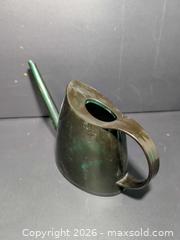 MaxSold Auction: Green Plastic Watering Can with Long Narrow Spout - Ottawa (Ontario, Canada) SELLER MANAGED Downsizing Online Auction - Regiment Avenue