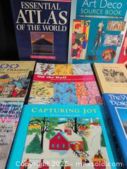 MaxSold Auction: Lot of 10 Art, Design & Reference Books (Hardcover & Paperback) - Ottawa (Ontario, Canada) SELLER MANAGED Downsizing Online Auction - Regiment Avenue