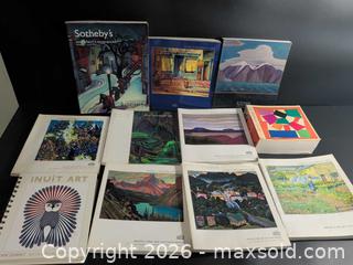 MaxSold Auction: Lot of 11 Softcover Art Auction Catalogs & Art Books - Ottawa (Ontario, Canada) SELLER MANAGED Downsizing Online Auction - Regiment Avenue