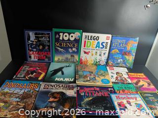 MaxSold Auction: Lot of 15 Children's, Reference & Nonfiction Books (Various Ages) - Ottawa (Ontario, Canada) SELLER MANAGED Downsizing Online Auction - Regiment Avenue
