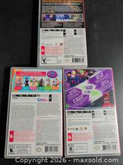 MaxSold Auction: Nintendo Switch Lot: Jumanji; Sports Party; LEGO DC Super-Villains - Ottawa (Ontario, Canada) SELLER MANAGED Downsizing Online Auction - Regiment Avenue