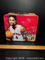 MaxSold Auction: Toronto Raptors Metal Lunchbox — Chris Bosh & The Raptor (Small) - Ottawa (Ontario, Canada) SELLER MANAGED Downsizing Online Auction - Regiment Avenue