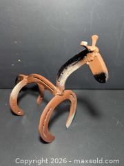 MaxSold Auction: Wrought Iron Decorative Horse Wine Holder, 12 in - Ottawa (Ontario, Canada) SELLER MANAGED Downsizing Online Auction - Regiment Avenue