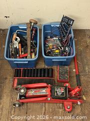 MaxSold Auction: 2-Ton Service Jack Set and Various Tools - Victoria (British Columbia, Canada) SELLER MANAGED Estate Sale Online Auction - Simcoe Street