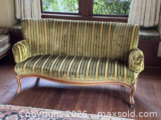 MaxSold Auction: Antique 19th Century French Sofa  - Victoria (British Columbia, Canada) SELLER MANAGED Estate Sale Online Auction - Simcoe Street