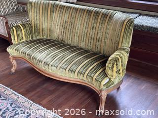 MaxSold Auction: Antique 19th Century French Sofa  - Victoria (British Columbia, Canada) SELLER MANAGED Estate Sale Online Auction - Simcoe Street