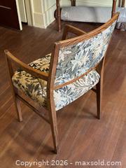 MaxSold Auction: Art Deco Floral Upholstery Chair - Victoria (British Columbia, Canada) SELLER MANAGED Estate Sale Online Auction - Simcoe Street