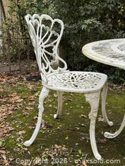 MaxSold Auction: Cast Iron Alice Patio Furniture Bistro Set - Victoria (British Columbia, Canada) SELLER MANAGED Estate Sale Online Auction - Simcoe Street