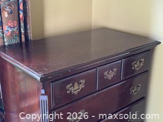 MaxSold Auction: Ethan Allen "Georgian Court" Cherry Dresser  - Victoria (British Columbia, Canada) SELLER MANAGED Estate Sale Online Auction - Simcoe Street