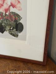 MaxSold Auction: Framed Japanese Floral Watercolour  - Victoria (British Columbia, Canada) SELLER MANAGED Estate Sale Online Auction - Simcoe Street