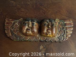 MaxSold Auction: Hand-Carved and Painted Wooden Altar Piece  - Victoria (British Columbia, Canada) SELLER MANAGED Estate Sale Online Auction - Simcoe Street