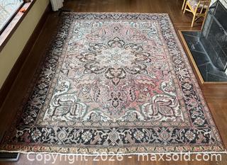 MaxSold Auction: Kashmir Woven Rug  - Victoria (British Columbia, Canada) SELLER MANAGED Estate Sale Online Auction - Simcoe Street