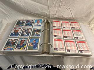 MaxSold Auction: Large Binder Baseball Card Collection  - Victoria (British Columbia, Canada) SELLER MANAGED Estate Sale Online Auction - Simcoe Street