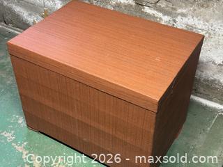 MaxSold Auction: Large Wooden Blanket Chest  - Victoria (British Columbia, Canada) SELLER MANAGED Estate Sale Online Auction - Simcoe Street