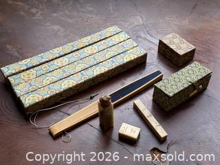 MaxSold Auction: Lot of Japanese Fan, Seals, and Other Items  - Victoria (British Columbia, Canada) SELLER MANAGED Estate Sale Online Auction - Simcoe Street