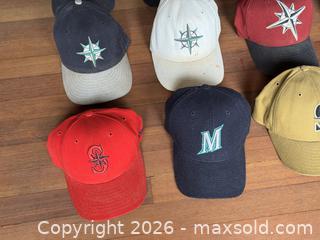 MaxSold Auction: Set of 12 Seattle Mariners Hats  - Victoria (British Columbia, Canada) SELLER MANAGED Estate Sale Online Auction - Simcoe Street