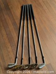 MaxSold Auction: Set of Five Titleist Vokey Design Golf Wedges  - Victoria (British Columbia, Canada) SELLER MANAGED Estate Sale Online Auction - Simcoe Street