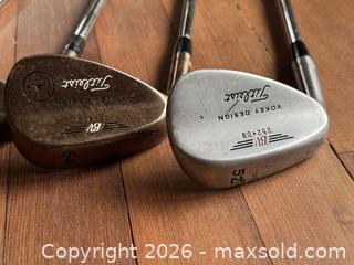 MaxSold Auction: Set of Five Titleist Vokey Design Golf Wedges  - Victoria (British Columbia, Canada) SELLER MANAGED Estate Sale Online Auction - Simcoe Street