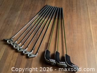 MaxSold Auction: Set of Left-Hand Adams Idea and Spalding Golf Clubs - Victoria (British Columbia, Canada) SELLER MANAGED Estate Sale Online Auction - Simcoe Street