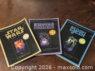 MaxSold Auction: Set of Star Wars Original Trilogy Script Books  - Victoria (British Columbia, Canada) SELLER MANAGED Estate Sale Online Auction - Simcoe Street