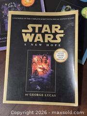 MaxSold Auction: Set of Star Wars Original Trilogy Script Books  - Victoria (British Columbia, Canada) SELLER MANAGED Estate Sale Online Auction - Simcoe Street
