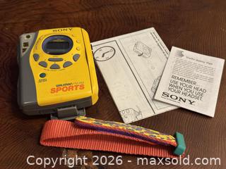 MaxSold Auction: Sony Sports Walkman Model WM-FS493  - Victoria (British Columbia, Canada) SELLER MANAGED Estate Sale Online Auction - Simcoe Street