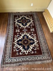 MaxSold Auction: Turkish Kars Kazak Rug  - Victoria (British Columbia, Canada) SELLER MANAGED Estate Sale Online Auction - Simcoe Street