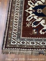 MaxSold Auction: Turkish Kars Kazak Rug  - Victoria (British Columbia, Canada) SELLER MANAGED Estate Sale Online Auction - Simcoe Street