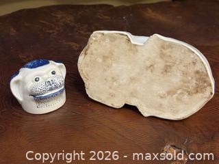 MaxSold Auction: Vintage Chinese Blue and White Lion Dog Porcelain Pot - Victoria (British Columbia, Canada) SELLER MANAGED Estate Sale Online Auction - Simcoe Street