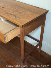 MaxSold Auction: Vintage Oak Side Table - Victoria (British Columbia, Canada) SELLER MANAGED Estate Sale Online Auction - Simcoe Street