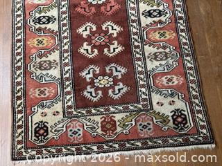 MaxSold Auction: Vintage Turkish/Afghan Runner Rug  - Victoria (British Columbia, Canada) SELLER MANAGED Estate Sale Online Auction - Simcoe Street