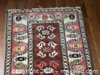 MaxSold Auction: Vintage Turkish/Afghan Runner Rug  - Victoria (British Columbia, Canada) SELLER MANAGED Estate Sale Online Auction - Simcoe Street