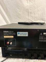 MaxSold Auction: Yamaha CDC-705 CD Player and Yamaha RX-530 Stereo Receiver  - Victoria (British Columbia, Canada) SELLER MANAGED Estate Sale Online Auction - Simcoe Street