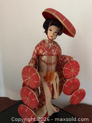 MaxSold Auction: Antique Japanese Geisha Doll: Seven Hats Dance, Kabuki Decor -  Mountain View (California, USA) SELLER MANAGED Estate Sale Online Auction - Clark Avenue