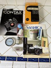 MaxSold Auction: Assorted Camera Accessories: Contax, Yashica, & More! -  Mountain View (California, USA) SELLER MANAGED Estate Sale Online Auction - Clark Avenue