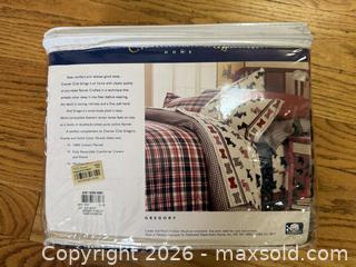 MaxSold Auction: Charter Club Home Gregory Plaid Cotton Flannel King Size Comforter Cover  -  Mountain View (California, USA) SELLER MANAGED Estate Sale Online Auction - Clark Avenue