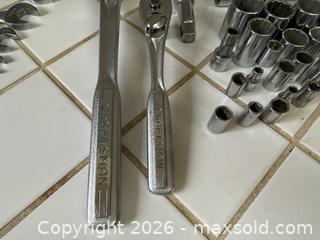 MaxSold Auction: Craftsmen Wrench & Ratchet Set -  Mountain View (California, USA) SELLER MANAGED Estate Sale Online Auction - Clark Avenue