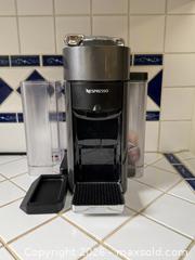 MaxSold Auction: DeLonghi Nespresso Vertuo Coffee + Espresso Maker -  Mountain View (California, USA) SELLER MANAGED Estate Sale Online Auction - Clark Avenue
