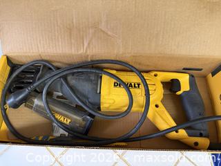 MaxSold Auction: DEWALT 12 -Amp Variable Speed Reciprocating Saw -  Mountain View (California, USA) SELLER MANAGED Estate Sale Online Auction - Clark Avenue