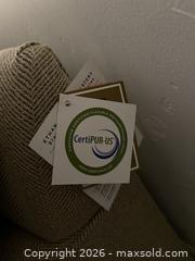 MaxSold Auction: Ethan Allen Herringbone Sofa w/ Original Tags -  Mountain View (California, USA) SELLER MANAGED Estate Sale Online Auction - Clark Avenue