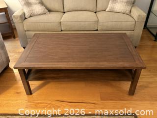 MaxSold Auction: Ethan Allen Tango Coffee Table -  Mountain View (California, USA) SELLER MANAGED Estate Sale Online Auction - Clark Avenue