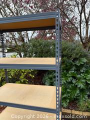 MaxSold Auction: Grey Metal Shelf 1 of 2 -  Mountain View (California, USA) SELLER MANAGED Estate Sale Online Auction - Clark Avenue