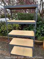 MaxSold Auction: Grey Metal Shelf 2 of 2 -  Mountain View (California, USA) SELLER MANAGED Estate Sale Online Auction - Clark Avenue
