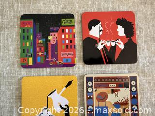 MaxSold Auction: NESPRESSO Set of 4 Coffee Themed Art Limited Edition Coasters -  Mountain View (California, USA) SELLER MANAGED Estate Sale Online Auction - Clark Avenue