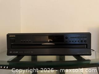 MaxSold Auction: Onkyo Compact Disc Changer -  Mountain View (California, USA) SELLER MANAGED Estate Sale Online Auction - Clark Avenue