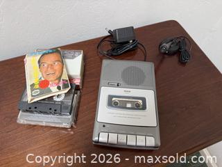 MaxSold Auction: RCA Personal Portable Recorder & Cassette Player w/ Accessories -  Mountain View (California, USA) SELLER MANAGED Estate Sale Online Auction - Clark Avenue