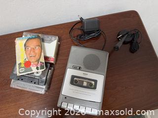 MaxSold Auction: RCA Personal Portable Recorder & Cassette Player w/ Accessories -  Mountain View (California, USA) SELLER MANAGED Estate Sale Online Auction - Clark Avenue