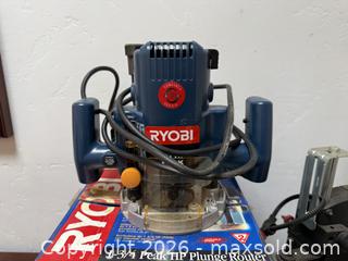 MaxSold Auction: Ryobi 1-3/4 Peak HP Plunge Router -  Mountain View (California, USA) SELLER MANAGED Estate Sale Online Auction - Clark Avenue