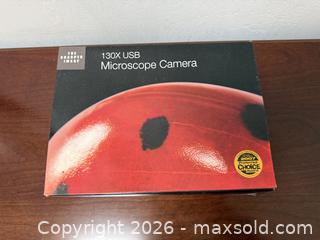 MaxSold Auction: The Sharper Image 130x USB Microscope Camera -  Mountain View (California, USA) SELLER MANAGED Estate Sale Online Auction - Clark Avenue